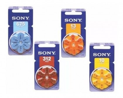 Imagen de SONY Pilas Audiologia 312/ 10/13/675